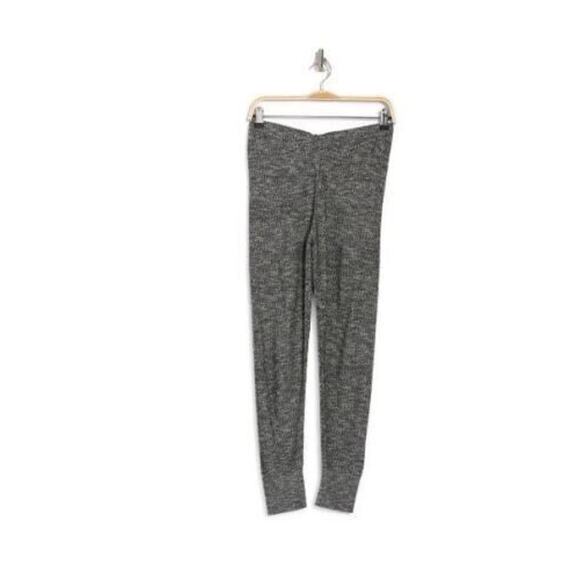 Abound Women's Marled Knit Pull On Jogger Pants Black Marl XLarge MSRP $30 - Picture 3 of 4